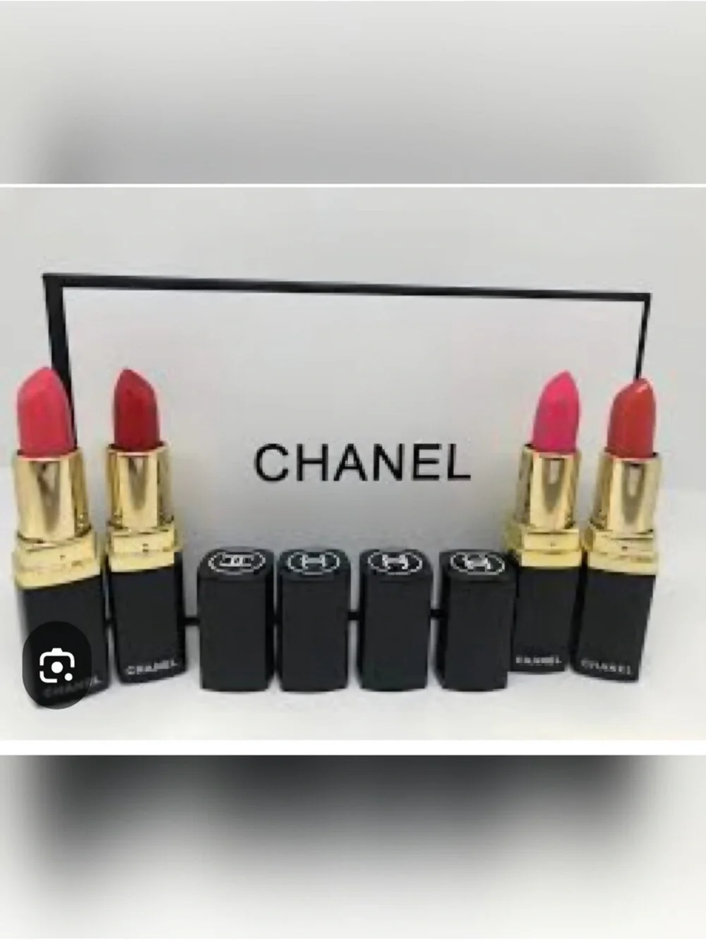CHANEL Lipstick Quartet Set in Pink and Red Tones, NIB